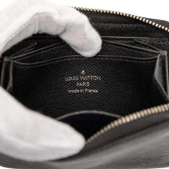 Louis Vuitton Epi Zippy Coin Purse Wallet/Coin Case M60152 Noir Black Leather... - Picture 5 of 6